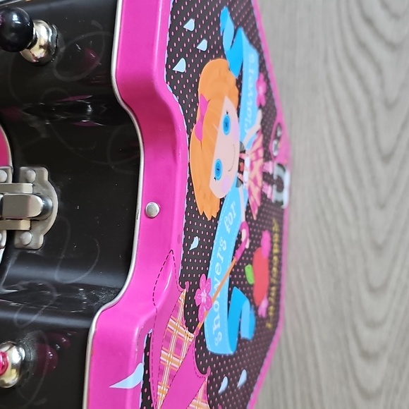 Lalaloopsy Diamond Tin Carry All Lunch Box With Beaded Handle - Picture 7 of 13